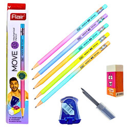 Flair MOVE 2B 2mm Mechanical Pencil Set of 10Nos